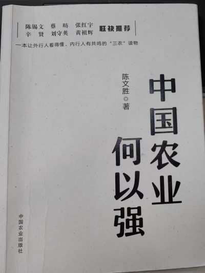 中国农业何以强？