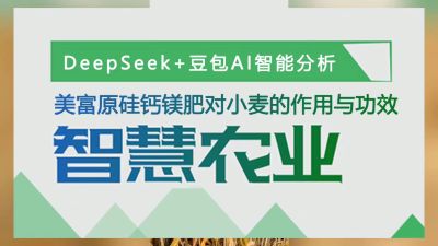 老铁们，马上准备冬小麦种植肥料了，我们用AI智慧农业分析了，美富原，叶碳酶乳酸肽活性硅，中药提取物加矿源，加枯草芽孢杆菌和胶冻样类芽孢杆菌的，中微量元素肥料硅钙镁肥，对小麦提质增产作用功效做分析，大家