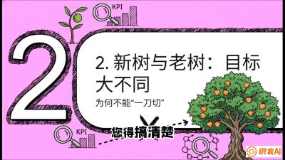 第3节：【春肥策略】开春底肥：新树&ldquo;扩版图&rdquo;，老树&ldquo;点引擎&rdquo;，课程：《柑橘底肥&ldquo;翻身账&rdquo;：从改土到高产的实战全书》