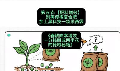 第五节：【肥料增效】别再傻撒复合肥，加上&ldquo;黑科技&rdquo;一袋顶两袋